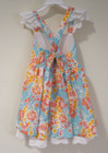 NWT Cheeky Plum Eyelet Lace Trim Sundress Girl's Size 6 — photo 2