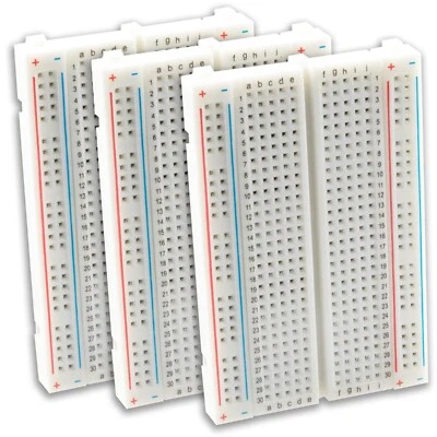 UMTMEDIA 3 X 400 Points Solderless Breadboard Prototype For Arduino
