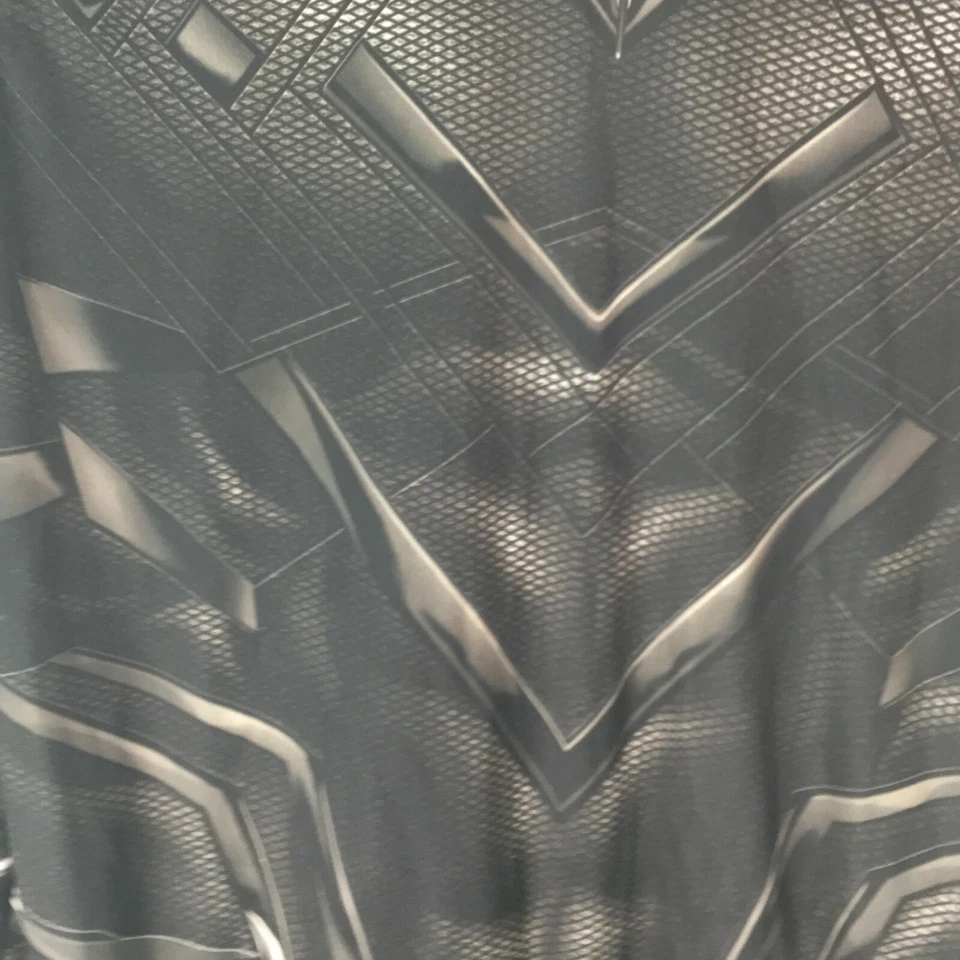 Disfraz de Pantera Negra Capitán América Guerra Civil Rubíes Niño Talla Grande Foto 3 de 4