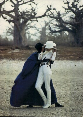1978 Original Helmut Newton Fashion Couple Ancient Forest Art