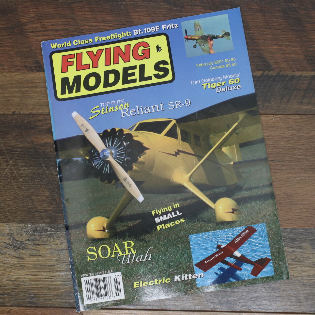 Flying Models Magazine [February:2001] Tiger 60 Deluxe; Reliant SR-9 | eBay