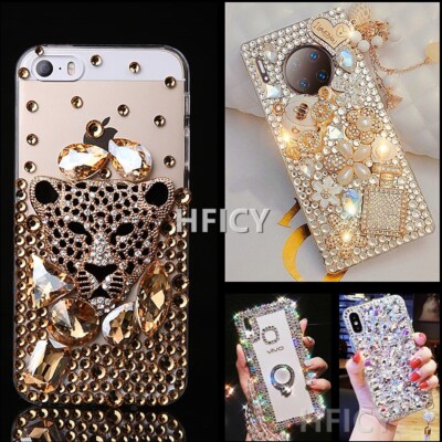 for Samsung A14 A15 A35 A55 S25 S26 Case Fancy Bling Diamonds Sparkly Phone Case