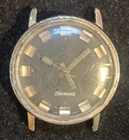 Vintage Timex Electronic Men’s Wristwatch With Black Dial Not Running For Parts