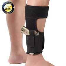 Ankle Holster for Concealed Carry Leg Pistols Gun Holsters w/Magazine Pocket