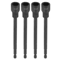 "4X Nussdreher 13Mm 1/4\" 6\" Magnet. Bohrersatz"