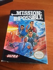 Mission Impossible Nintendo NES Video Game 1990 IOB W/Manual Tested Works