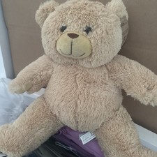 The Bear Factory Teddy Bear Plush 10" Brown 2001 Stuffed Animal Vtg