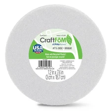 FloraCraft CraftFoM Disc-1.2"X7.4"