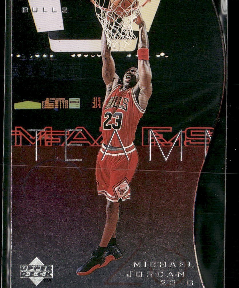 1997-98 Upper Deck Teammates #T7 Michael Jordan Die Cut