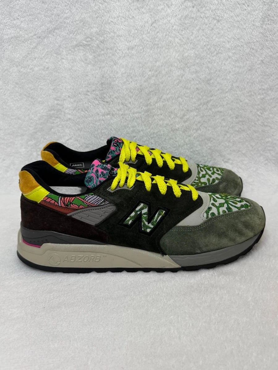 New Balance 998 Made in USA Festival Pack - Green for Sale