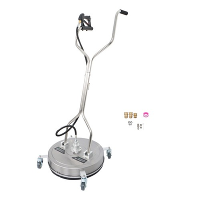 #ad 20 inch Pressure Washer Surface Cleaner 6000PSI Power Washer Dual Handle $125.97