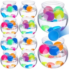 212 Pcs 12 Set 30 oz Table Tennis Fish Bowl Carnival Game Favors with Bounce  