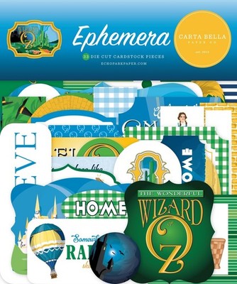 Carta Bella Cardstock Ephemera 33/PkgIcons, Wizard Of Oz