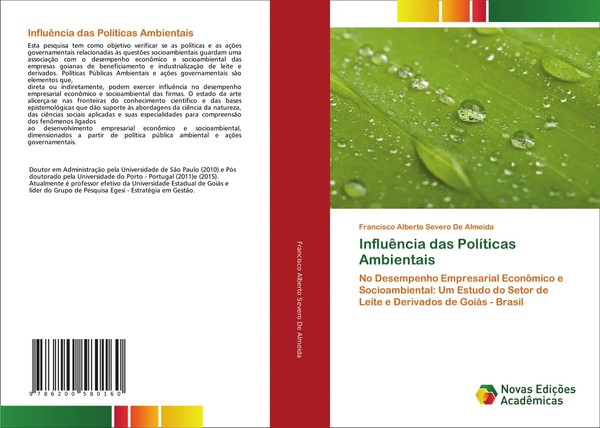 Francisco Alberto Severo De Almeida | InfluêNcia Das PolíTicas Ambientais | Buch-image