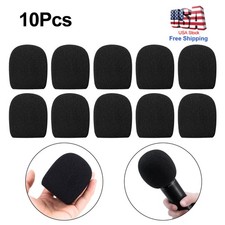 10/20 Pack Universal Microphone Windscreen Foam Cover for Karaoke DJ Stage Mic