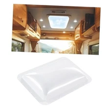  18" x 26" RV Skylight Replacement Cover Compatible with RV Camper Food White