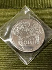 1 Troy oz Silver Round .999 Merry Christmas Peace On Earth