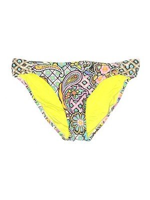 Trina Turk Women Yellow Swimsuit Bottoms M