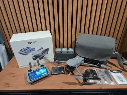 DJI Air 3S Fly More Combo Camera Drone (DJI RC 2 + 3 Batteries)