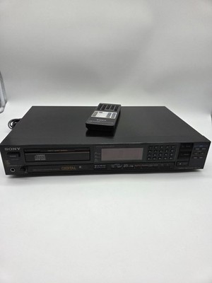 Sony CDP-205 CD Player mit Fernbedienung Vintage 90er Jahre 