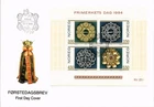 Dr Jim Stamps Norway Fdc Frimerkets Day 1994 Silver Jewelry Souvenir Sheet