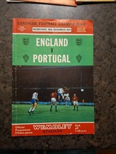 England v Portugal Euro Qualifying 20/11/1974