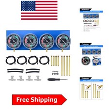 Motorcycle Carburetor Synchronizer Tool 4 Gauge Vacuum Kit For Peak Performance Motorcycle Carburetor Synchronizer Tool 4 Gauge Vacuum Kit For Peak Performance