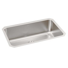 Elkay ELUH281610PD Lustertone SS 30-1/2" Single Bowl Undermount Sink