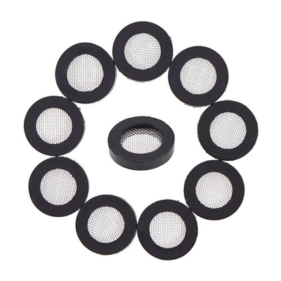 #ad DGQ Shower Head Gasket Filter 10 Pcs 3 4 inch Hose Washer with Wire Mesh... $7.70