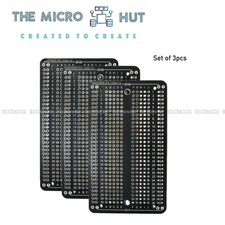 3pk Double Sided Solderable Breadboard Prototype PCB 420 Compatible Perma Proto