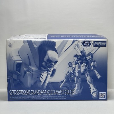 Premium Bandai Limited RG 1/144 Crossbone Gundam X1 Clear Color Ver. New Sealed