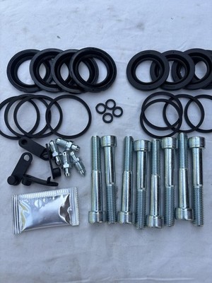 Front Caliper Repair Kit & Bolts To Rebuild Caliper To Fit Mitsubishi EVO Brembo