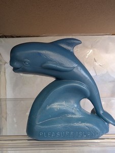 Rare 1963 VINTAGE Mold A Rama Moby Dick Pleasure Island Whale