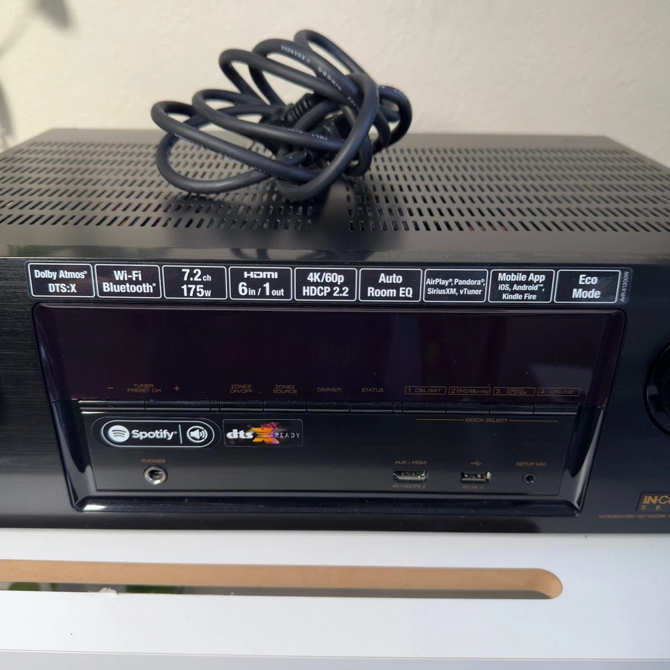 Denon AVR-X1200W IN-Command 7.2 Ch Network AV Receiver 4K UHD - (untested) - Image 3 of 4