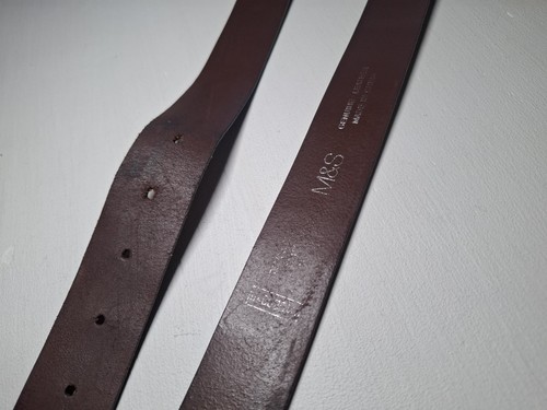 Brauner Echtledergürtel von M&S. Größe 40 - Bild 11 von 20