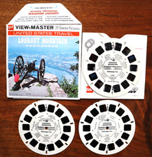 VIEW-MASTER LOOKOUT MOUNTAIN TENNESSEE GAF A876 3 REEL SET