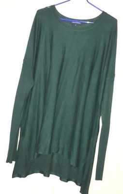 Seidenmix Designer-LONGPULLOVER Gr. EG Maße/text *ADOLFO DOMINGUEZ*