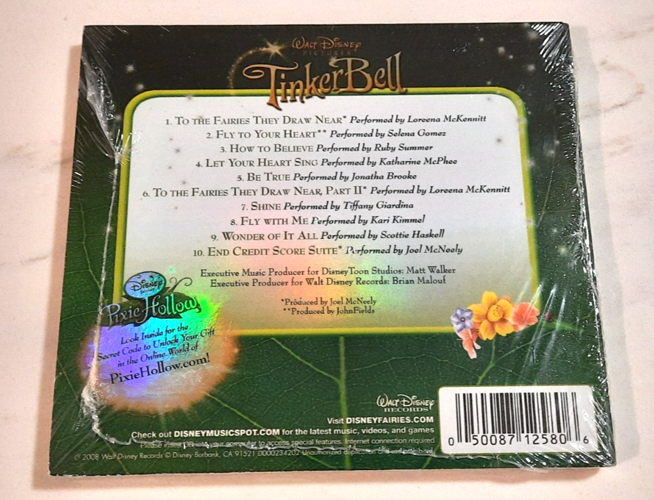 TINKERBELL (Soundtrack) Tinker Bell / Loreena McKennitt, Selena