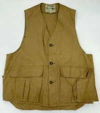 Brown Vest, Tuff-Gear Brand, Hunting Fishing, Multi Use, Utility Vibe