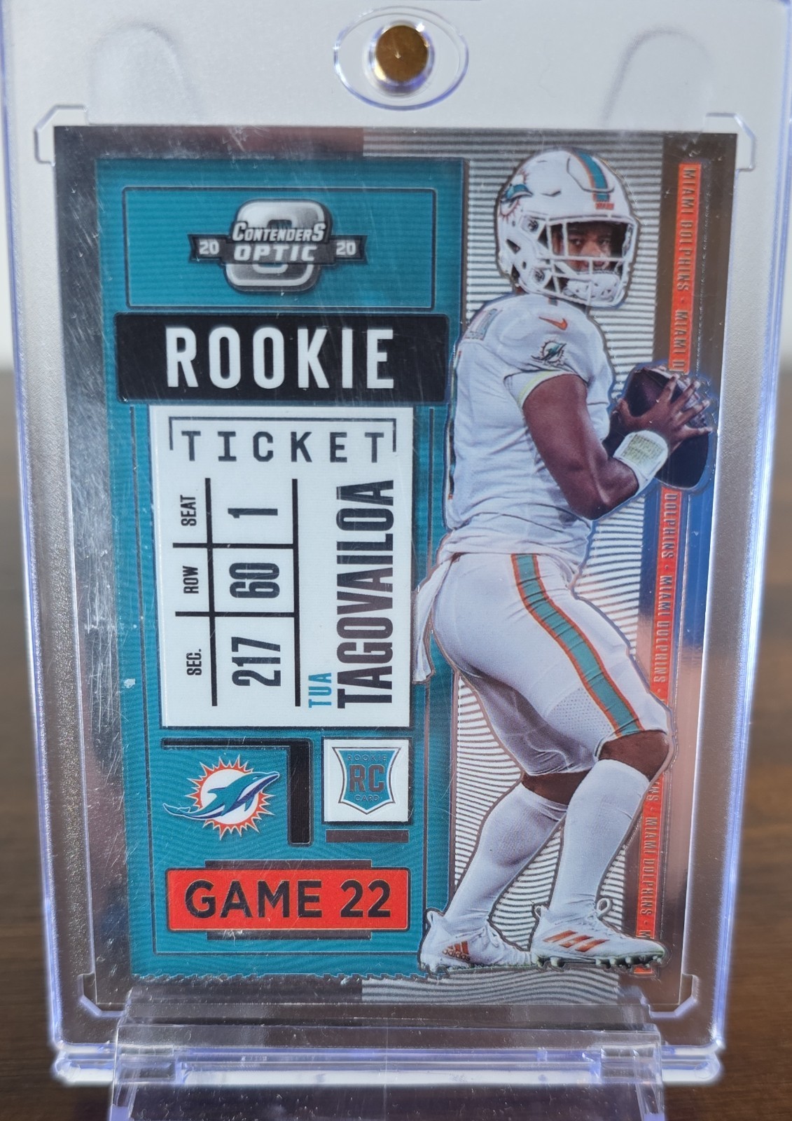 2020 Panini Contenders Optic - Rookie Ticket Tua Tagovailoa #93 (RC)
