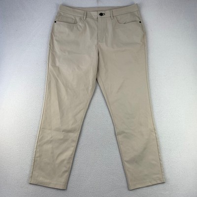 Public Rec Workday Pants Mens 35x30 Khaki Straight Leg Preppy Stretch Chinos