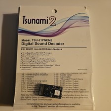 Soundtraxx 885811  Tsunami2 TSU-21PNEM8 8 Function Sound Decoder  ALCO Diesel