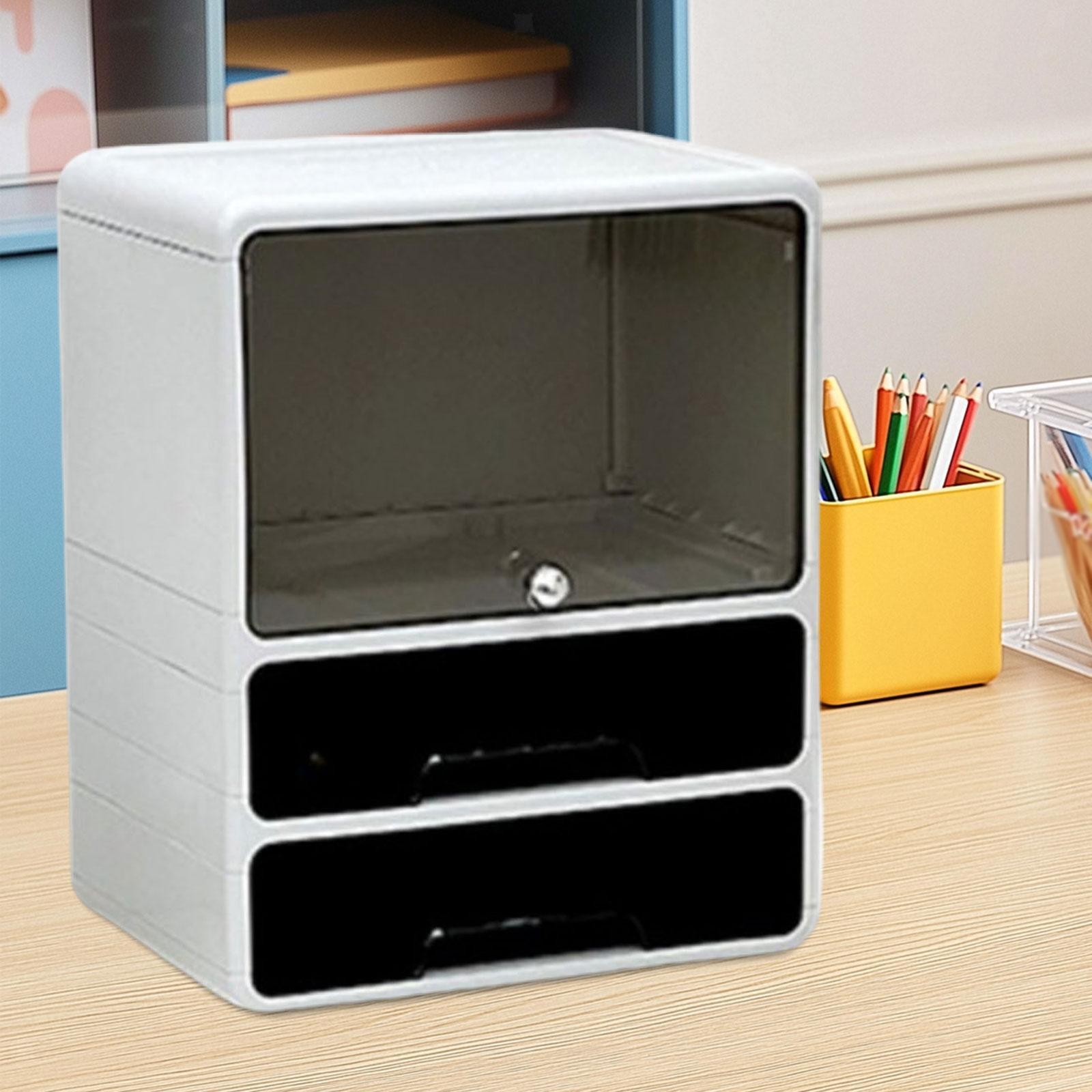 Large Capacity Multipurpose Desktop Organizer Storage Box