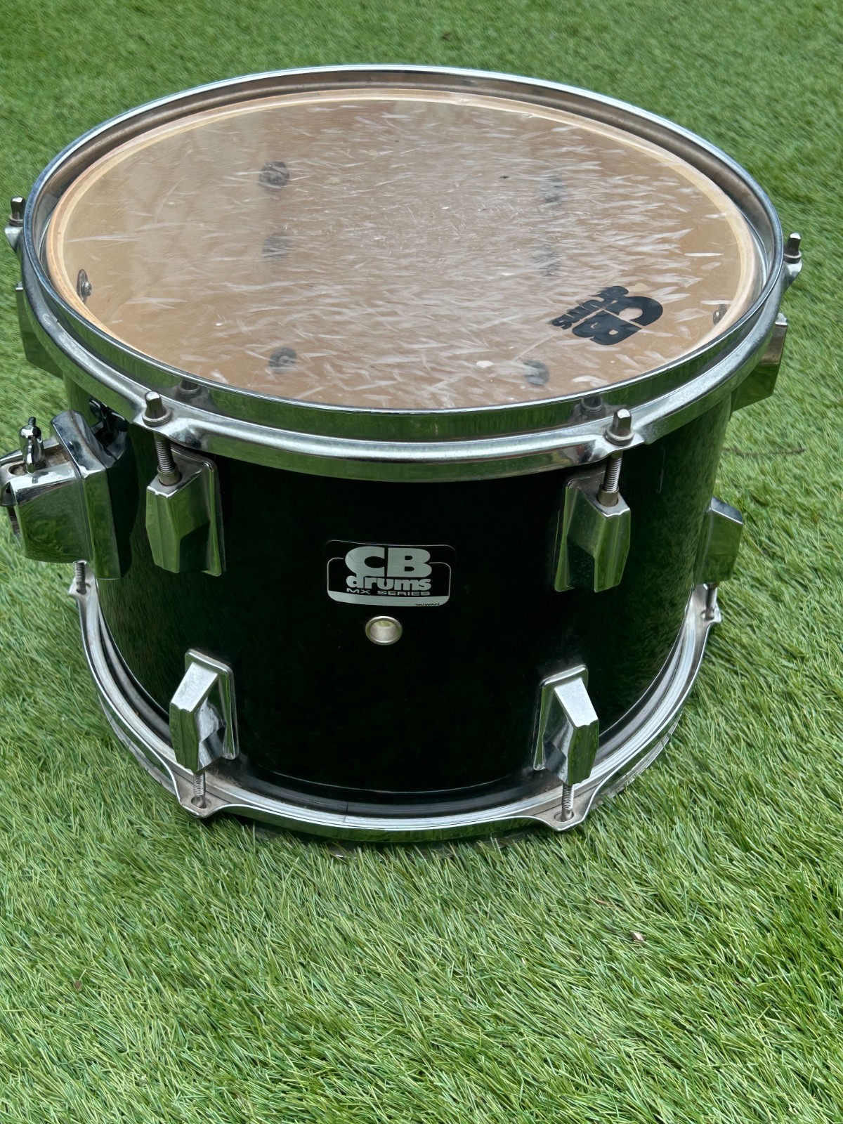 CB Drums MX Series 12'' x 09'' Tom Drum-Birch Poplar Shell-Black**VIDEO DEMO** photo 1