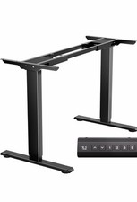 Dual Motor Electric Adjustable Base Height Sit-Stand Standing Desk Frame