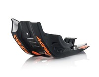 Acerbis Schwarze Motorschutzplatte FüR Husqvarna Fe 450 2017-2019
