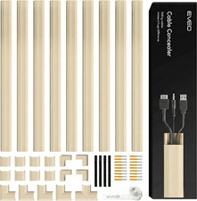 Cord Covers for Wires on Wall - 150In Cable Management Cable Hider - Cord Hiders