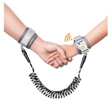 Black Anti Lost Wrist Link Toddler Harness Walking Leash Lock Fits 6.56FT