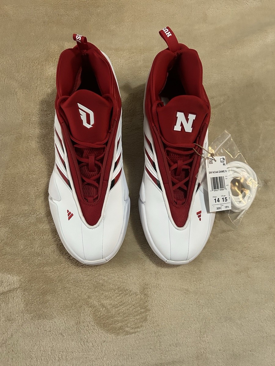 Adidas Dame 9 Nebraska Cornhuskers Player Exclusive PE “Men Size