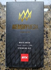 New STX Lacrosse Semi-Hard 10D Memory Mesh With String Kit Free Shipping? 